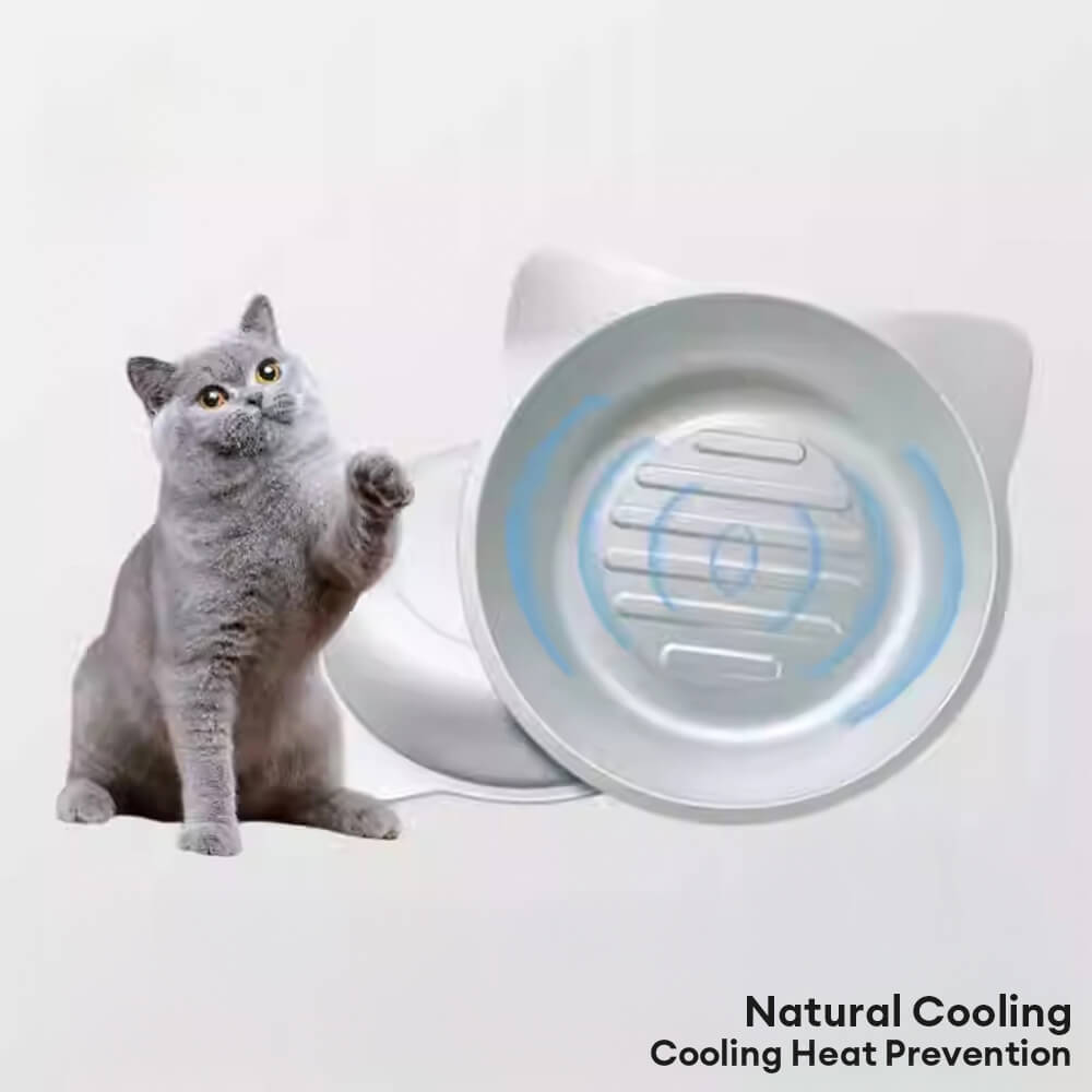 Lit rafraîchissant pour chat en alliage d'aluminium confortable et écologique