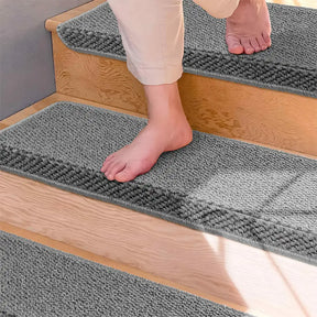 Bandes de protection pour escaliers en faux sisal, anti-rayures, lavables, sans tapis.