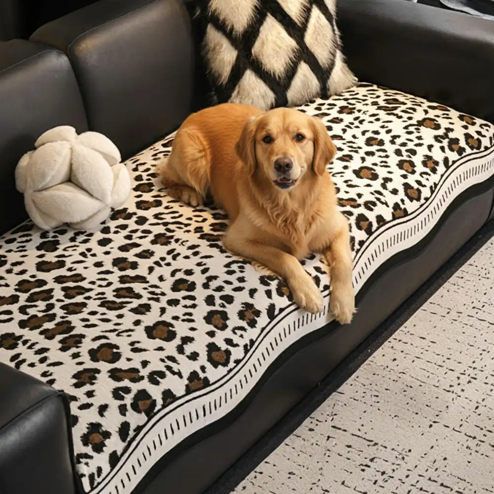 Coussin de canapé non glissant en chenille irrégulier pour toutes les saisons