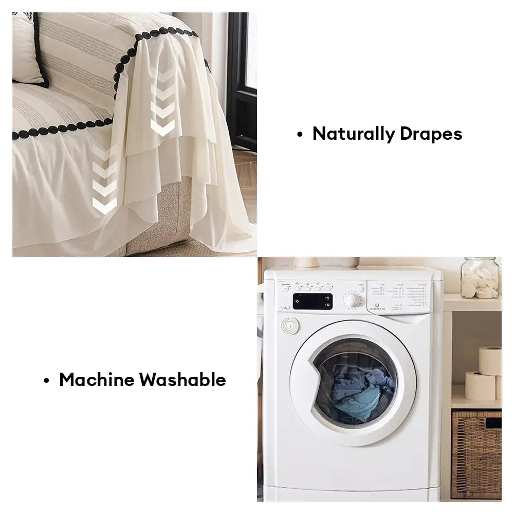 Housse de canapé en chenille résistant aux égratignures et adaptée aux animaux de compagnie, protection anti-dérapante.