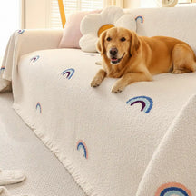 Couverture de canapé en peluche épaisse chic de sapin de Noël
