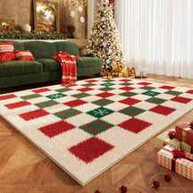 Tapis décoratif anti-dérapant Noël grand format