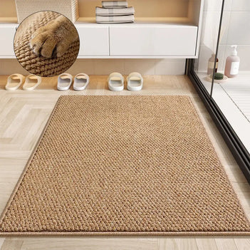 Tapis grattant pour chat en faux sisal classique épais, anti-rayures et antidérapant.