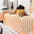 Jeté de canapé couverture de canapé en soie glacée, respirante, absorbant la chaleur, lavable.