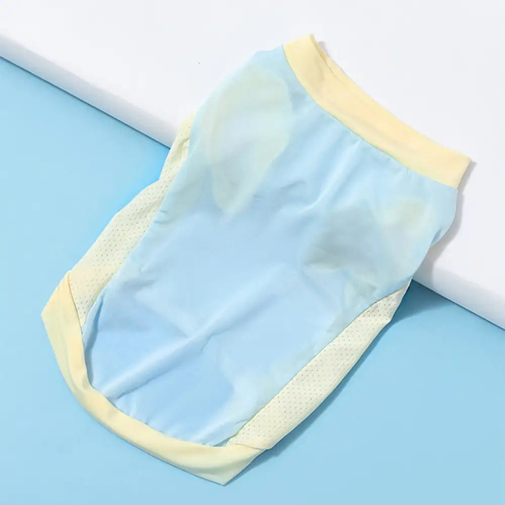 Gilet pour chien en soie glacée et anti-UV