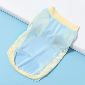 Gilet pour chien en soie glacée et anti-UV