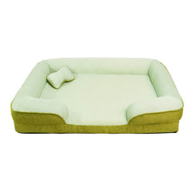 Canapé lit orthopédique rafraîchissant lavable pour grand chien