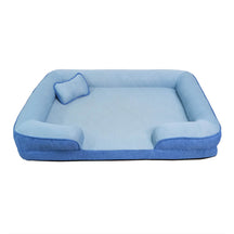 Canapé lit orthopédique rafraîchissant lavable pour grand chien