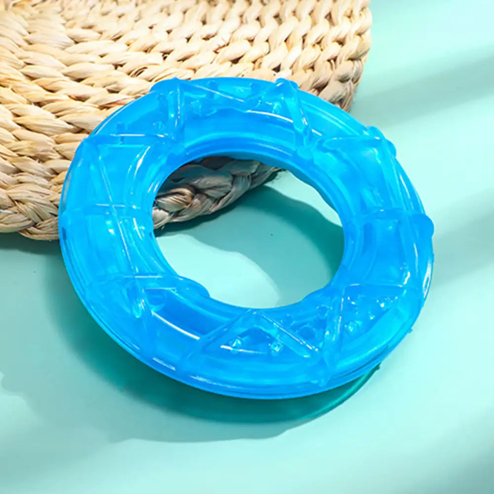 Jouet à mâcher pour chien remplissable d'eau avec des popsicles rafraîchissants