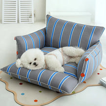 Canapé pour chien en coton confortable et apaisant