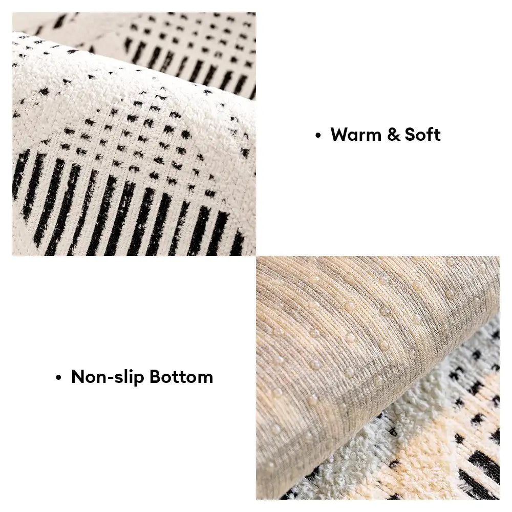 Housse de canapé anti-rayures de chat et antidérapante avec motif plaid créatif - Adaptée à toutes les saisons