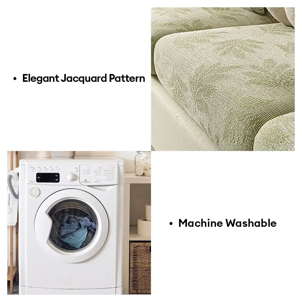 Housse de canapé d'angle extensible en chenille élastique anti-rayures