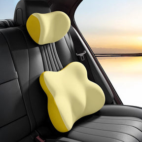 Coussin lombaire ergonomique en mousse à mémoire de forme forme papillon pour voiture