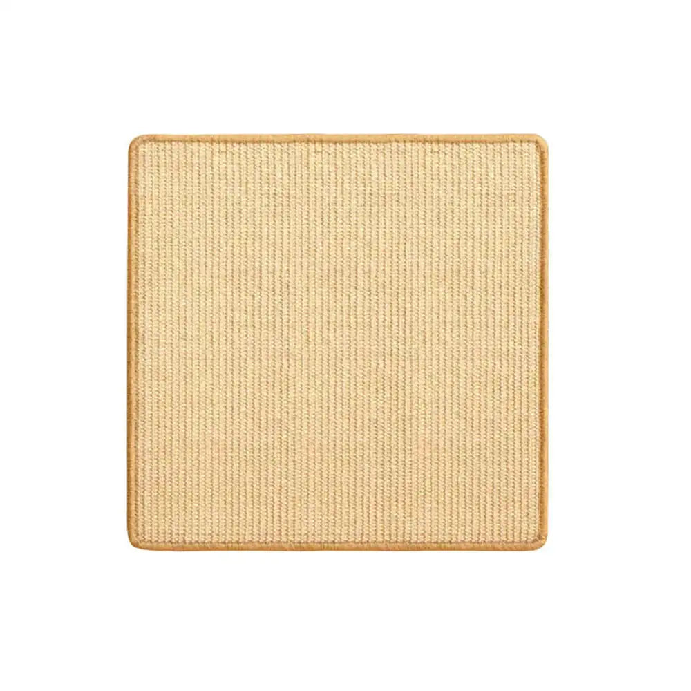 Tapis grattoir pour chat en faux sisal, protection de canapé avec bande Velcro