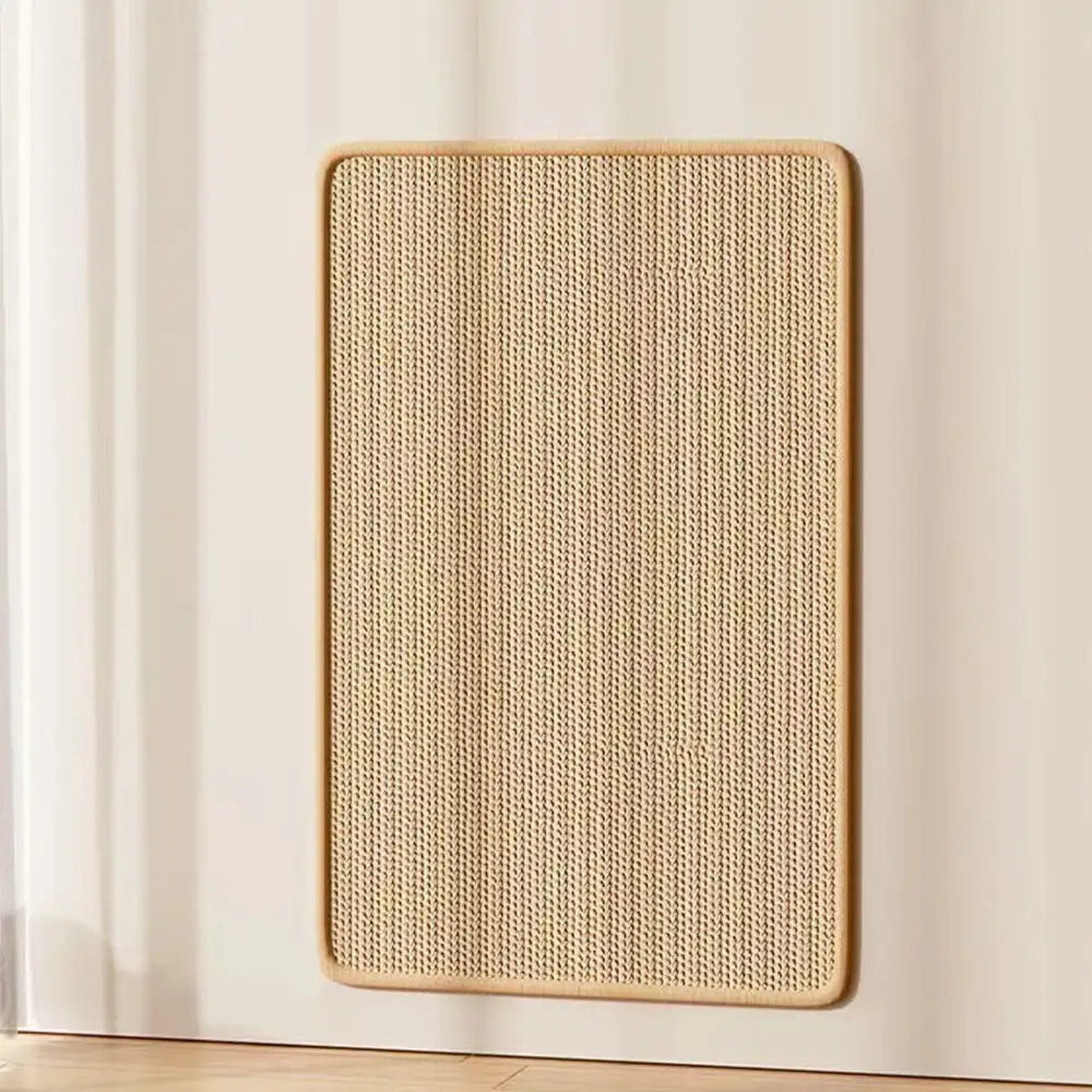 Tapis grattoir pour chat en faux sisal, protection de canapé avec bande Velcro