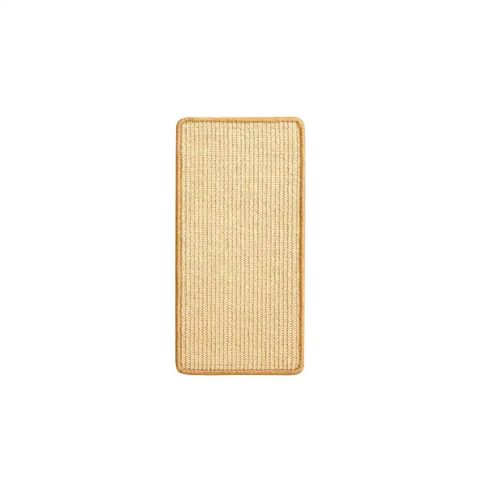 Tapis grattoir pour chat en faux sisal, protection de canapé avec bande Velcro