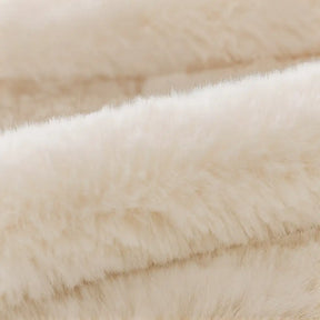 Housse de canapé en peluche moelleuse décorative pour protéger les meubles