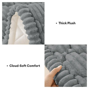 Housse de canapé lavable, protecteur de sofa amical pour les animaux, matelas pour animaux de compagnie Fluffy Fuzzy