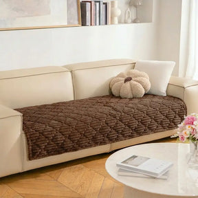 Housse de canapé lavable, protecteur de sofa amical pour les animaux, matelas pour animaux de compagnie Fluffy Fuzzy