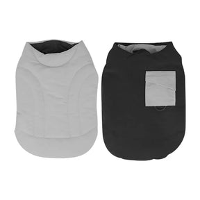 Gilet de chien réversible à deux faces avec bloc de couleur fonctionnel