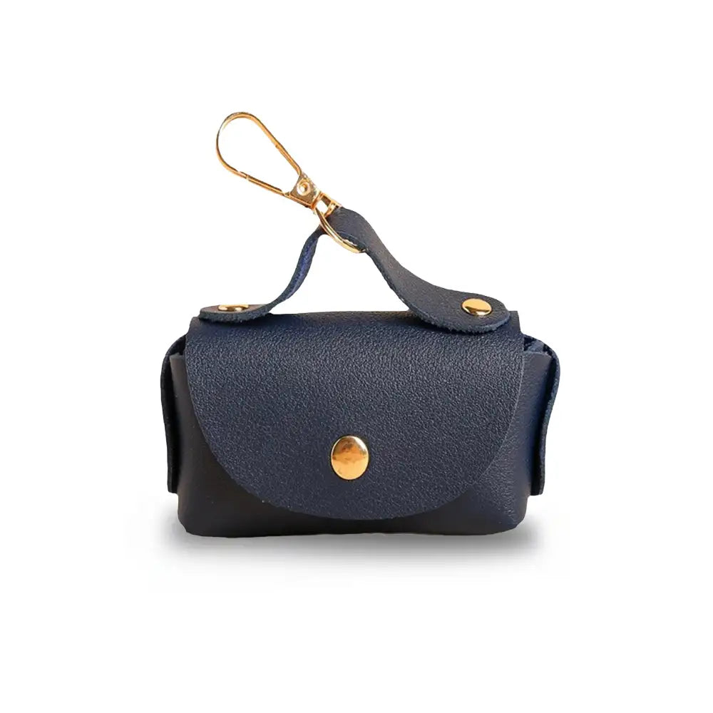 Distributeur de sacs à crottes pour chiens en simili cuir de style sac à main
