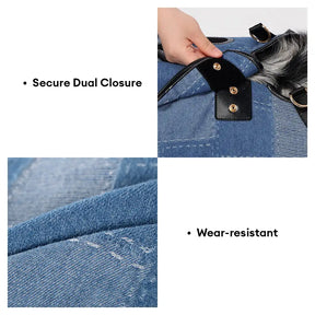 Sac à dos porte-chien mains libres pour les voyages et la randonnée – Sac multifonctionnel pour chiens de taille moyenne