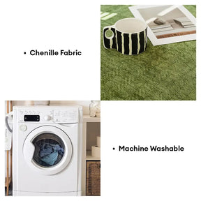 Housse de canapé magique en tissu chevrons, pleine couverture, confortable et résistante aux griffures.