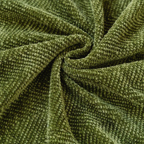 Housse de canapé magique en tissu chevrons, pleine couverture, confortable et résistante aux griffures.