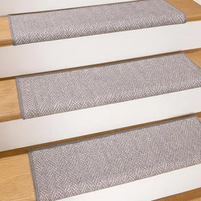 Ruban de protection pour escaliers résistant à l'usure en chevron - Treads de marche pour escaliers en tapis gratuits.