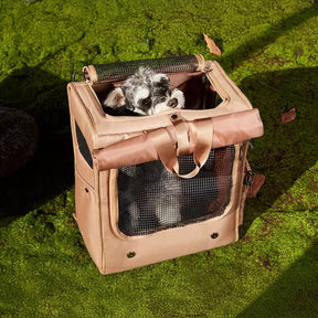 Transport Sac à Dos pour Animaux de Compagnie Grand Espace Maille Respirante Imperméable Voyage