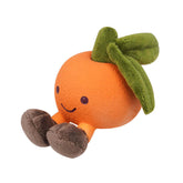 Jouet pour Chien en Peluche Latex Fruit avec Sifflet pour Nettoyage des Dents