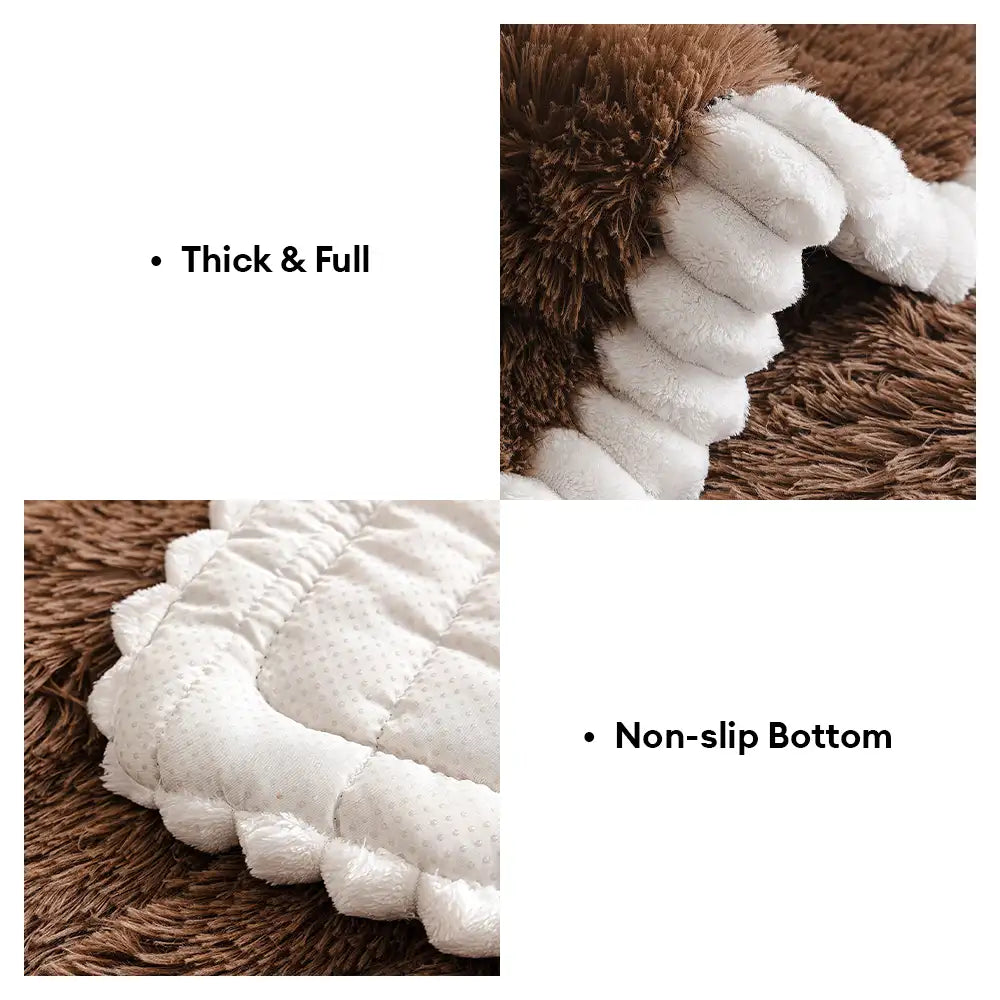 Housse de canapé en peluche luxueuse épaisse confortable et antidérapante
