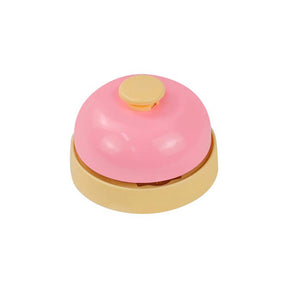 Cloche de dressage en métal durable pour animaux de compagnie avec bouton interactif