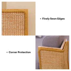 Canapé multifonctionnel et protection des coins muraux, planche à gratter en sisal pour chat.