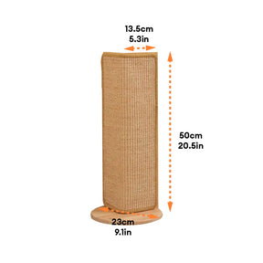 Canapé multifonctionnel et protection des coins muraux, planche à gratter en sisal pour chat.