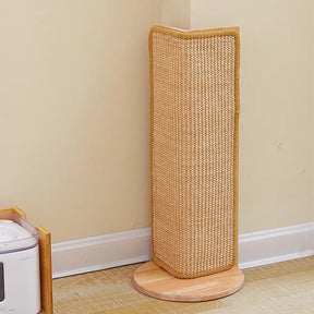 Canapé multifonctionnel et protection des coins muraux, planche à gratter en sisal pour chat.