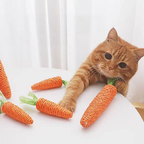 Jouet à mâcher en sisal naturel pour chat résistant aux morsures jouet de dentition pour chat