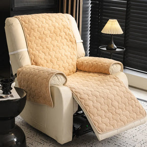 Housse de canapé en peluche courte et confortable, douce pour la peau, protection de meubles - Puzzle