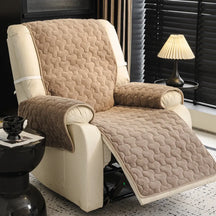 Housse de canapé en peluche courte et confortable, douce pour la peau, protection de meubles - Puzzle