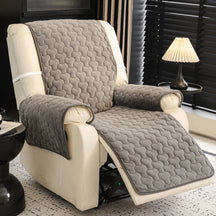 Housse de canapé en peluche courte et confortable, douce pour la peau, protection de meubles - Puzzle