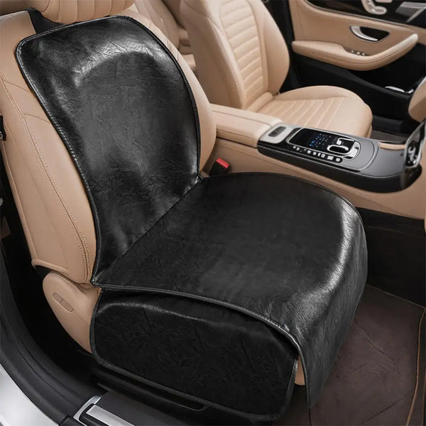 Housse de siège de voiture en faux cuir pour animaux de compagnie - Imperméable et résistant aux taches