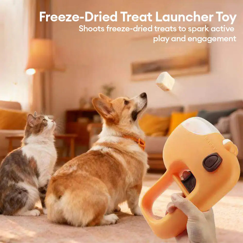 Lanceur de friandises pour chats