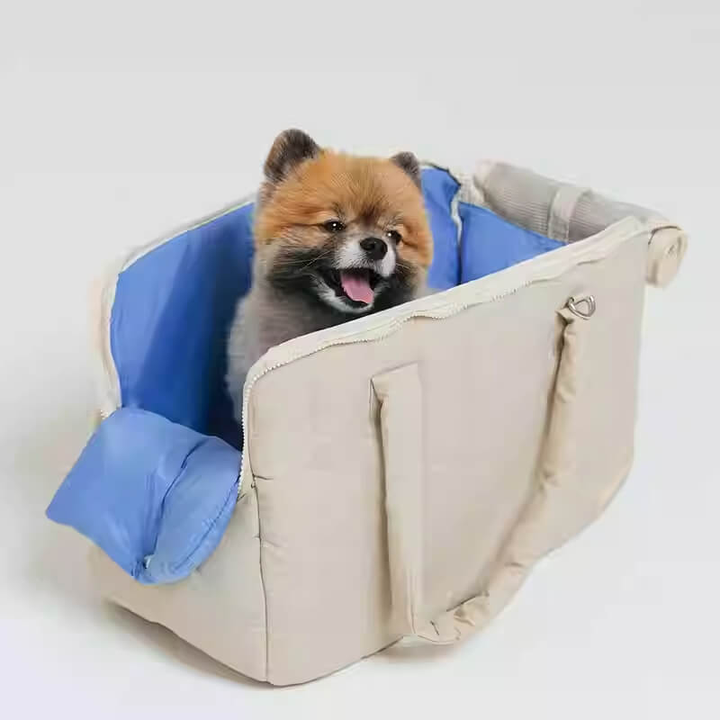 Sac de transport léger en nylon respirant pour chien et chat