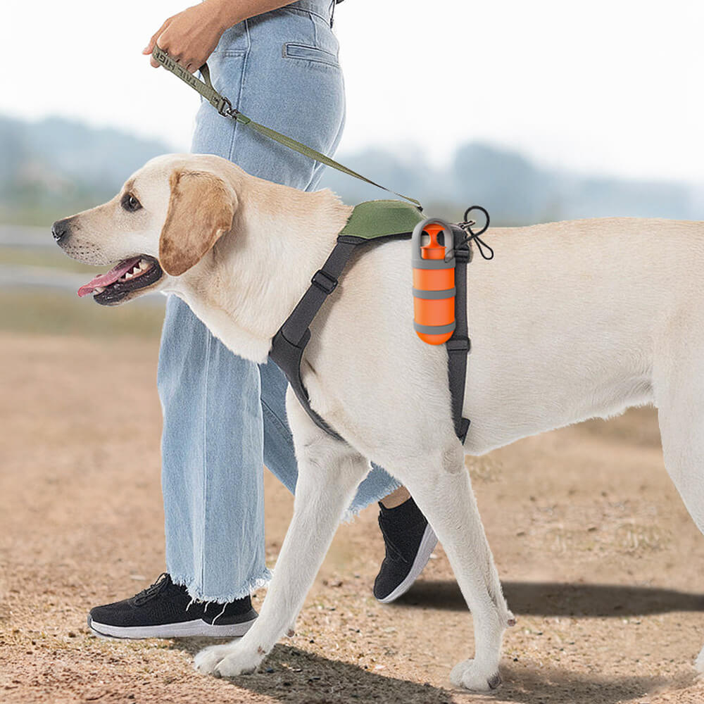 Pince à déchets pour chien à six griffes portable pour nettoyage extérieur