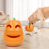 Jouet Interactif pour Chien Distribueur de Friandises en Forme de Citrouille