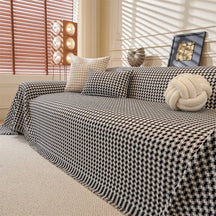 Jeté de canapé  aux rayures couvre-canapé grand plaid en chenille texturé résistant