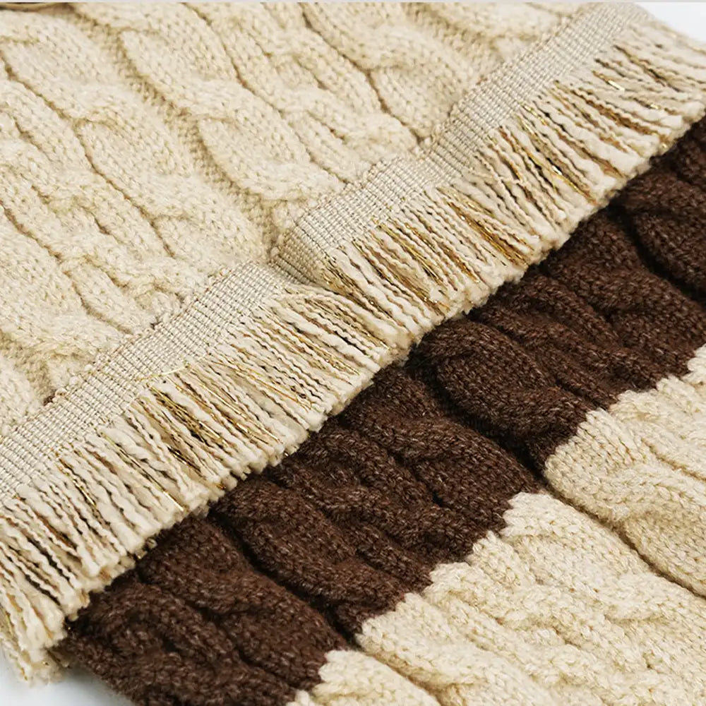 Pull pour dachshund et petits à moyens chiens en tricot rétro.