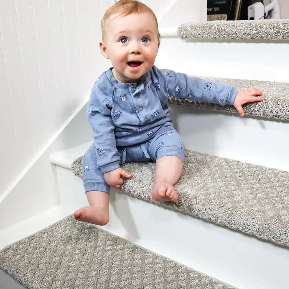 Garde-corps en velours doux pour les escaliers intérieurs, adaptés aux animaux de compagnie, sans adhésif, tapis antidérapants pour escaliers.