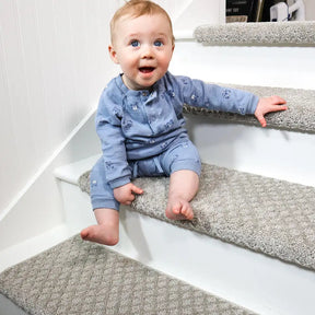 Garde-corps en velours doux pour les escaliers intérieurs, adaptés aux animaux de compagnie, sans adhésif, tapis antidérapants pour escaliers.