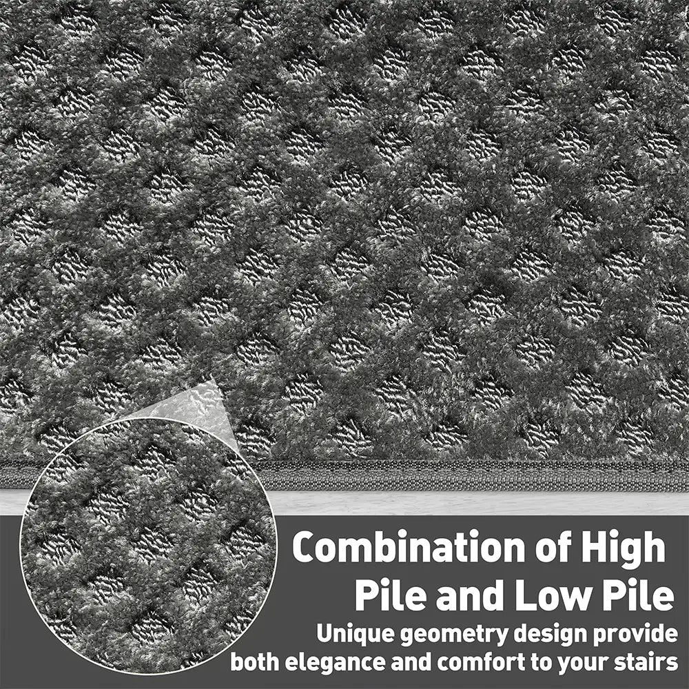 Garde-corps en velours doux pour les escaliers intérieurs, adaptés aux animaux de compagnie, sans adhésif, tapis antidérapants pour escaliers.